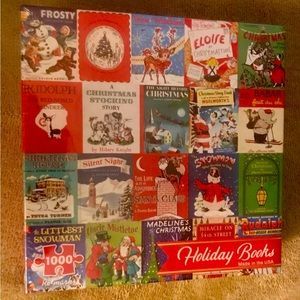 New 1000-piece Christmas Puzzle ‘Holiday Books’ by Re-marks